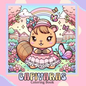 Colorir Capivara
