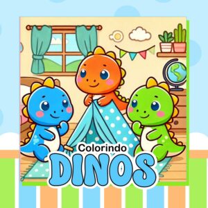 Colorindo Dinos