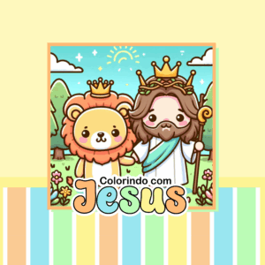 Colorindo com Jesus