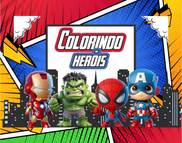 Colorindo Herois